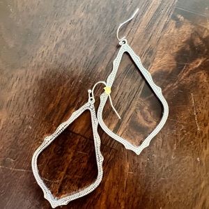 Kendra Scott silver earrings